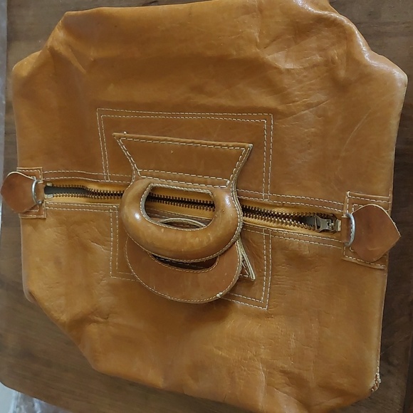 Vintage Suede Leather Carriel Yidi Zipper Camera Bag/Satchel *FINAL PRICE* ♡♡ - Picture 16 of 16